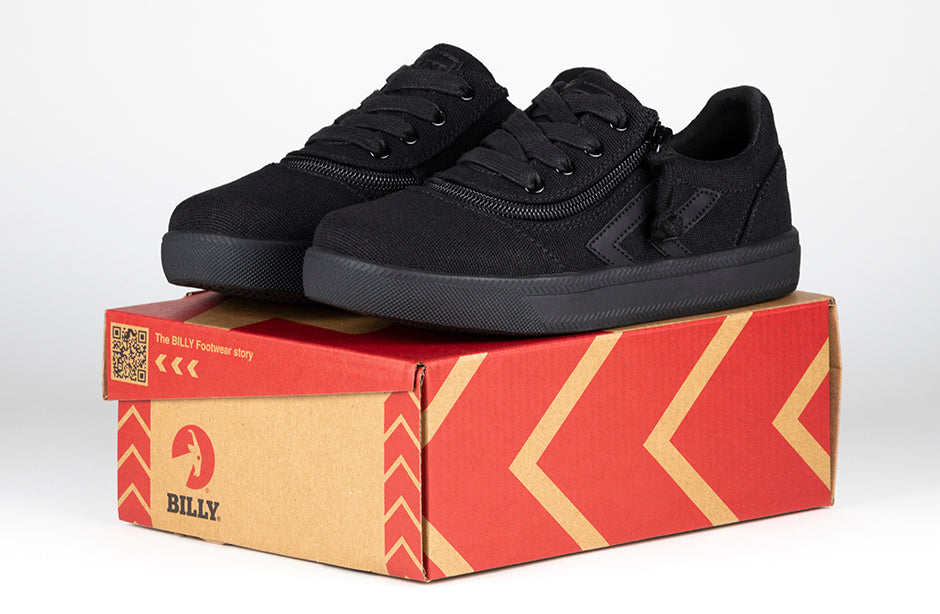 Black To The Floor BILLY CS Sneaker Low Tops