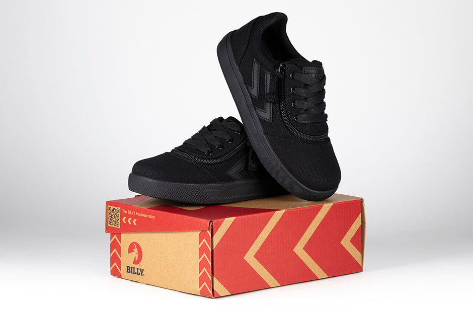 Black To The Floor BILLY CS Sneaker Low Tops