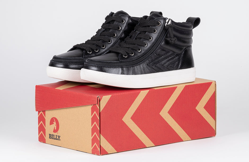 Black Leather BILLY Ten9 CS Sneaker High Tops