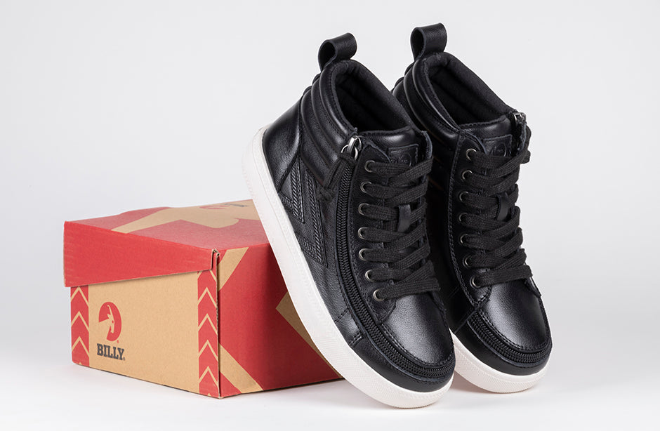 Black Leather BILLY Ten9 CS Sneaker High Tops