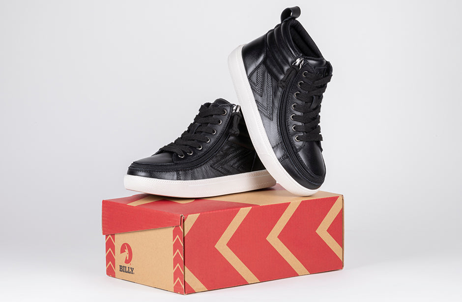 Black Leather BILLY Ten9 CS Sneaker High Tops