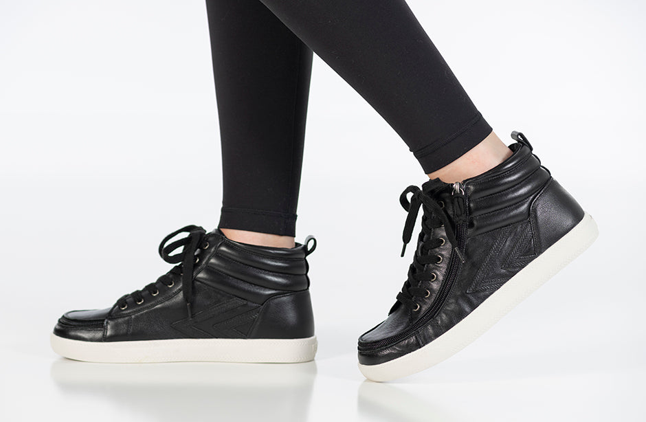 Black Leather BILLY Ten9 CS Sneaker High Tops