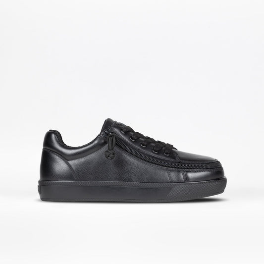 SALE - Black To The Floor Leather BILLY Classic D|R II Low