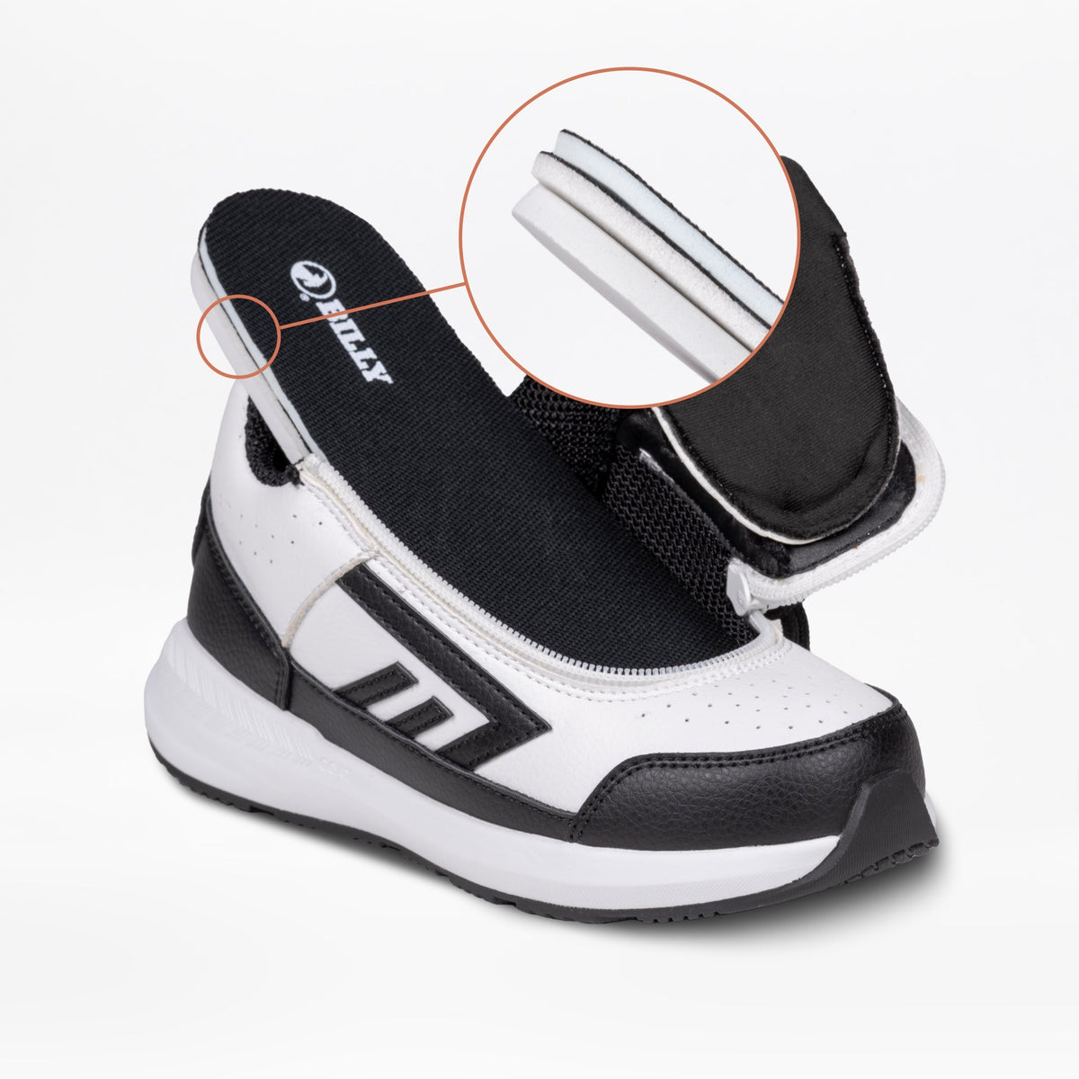White/Black BILLY Goat Hoop