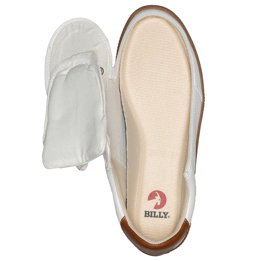 FINAL SALE - Men's White BILLY Low Sneakers