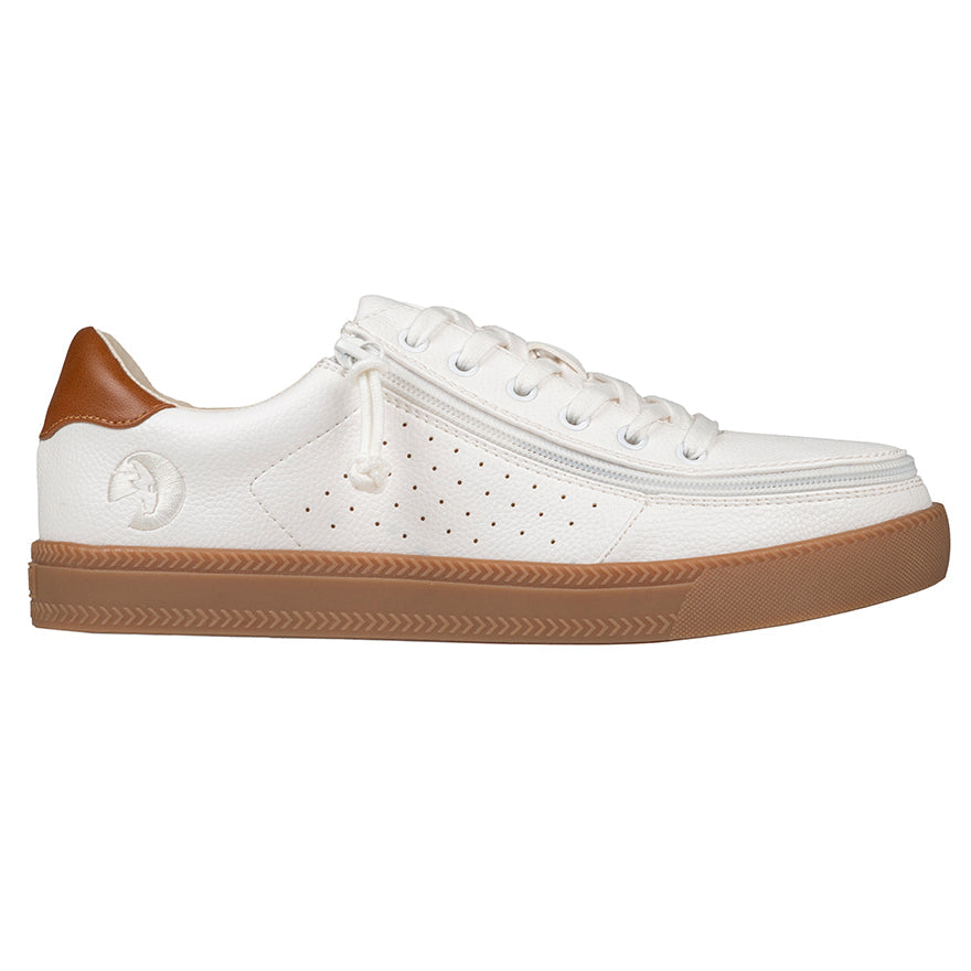 FINAL SALE - Men's White BILLY Low Sneakers