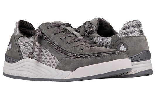 FINAL SALE - Men's Charcoal Suede/Mesh BILLY Comfort Classic Lows