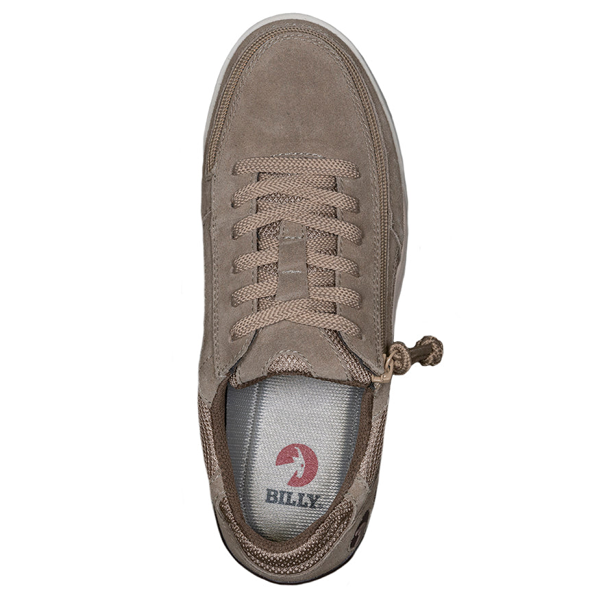FINAL SALE - Men's Tan Suede/Mesh BILLY Comfort Classic Lows