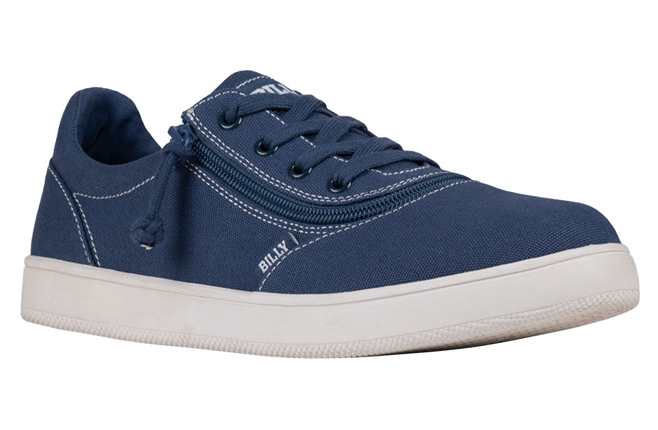 FINAL SALE - Men's Blue/White Stitch BILLY Sneaker Low Tops