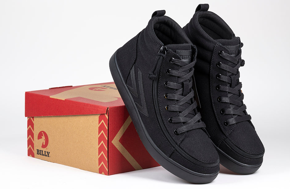 Men's Black To The Floor BILLY CS Sneaker High Tops