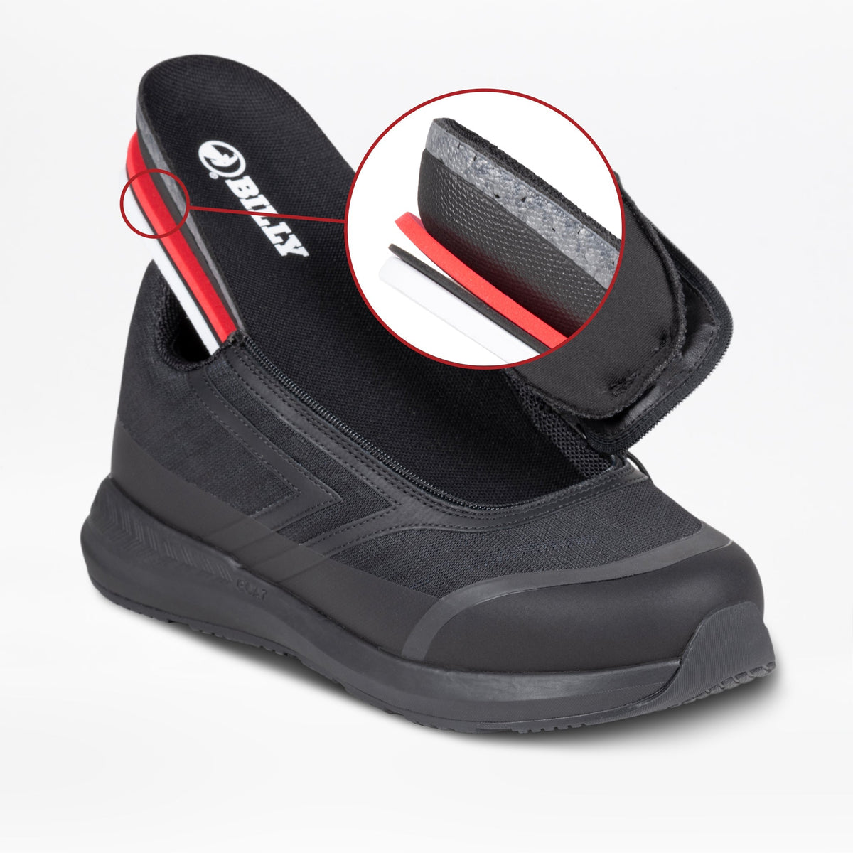 Men's Black To The Floor BILLY Goat