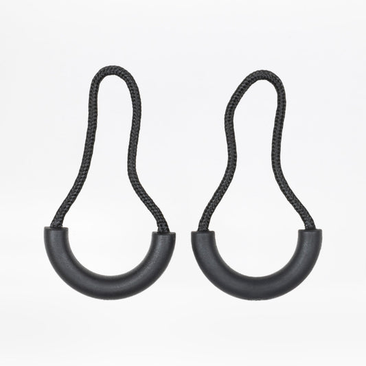 Black BILLY Loop Zipper Pull