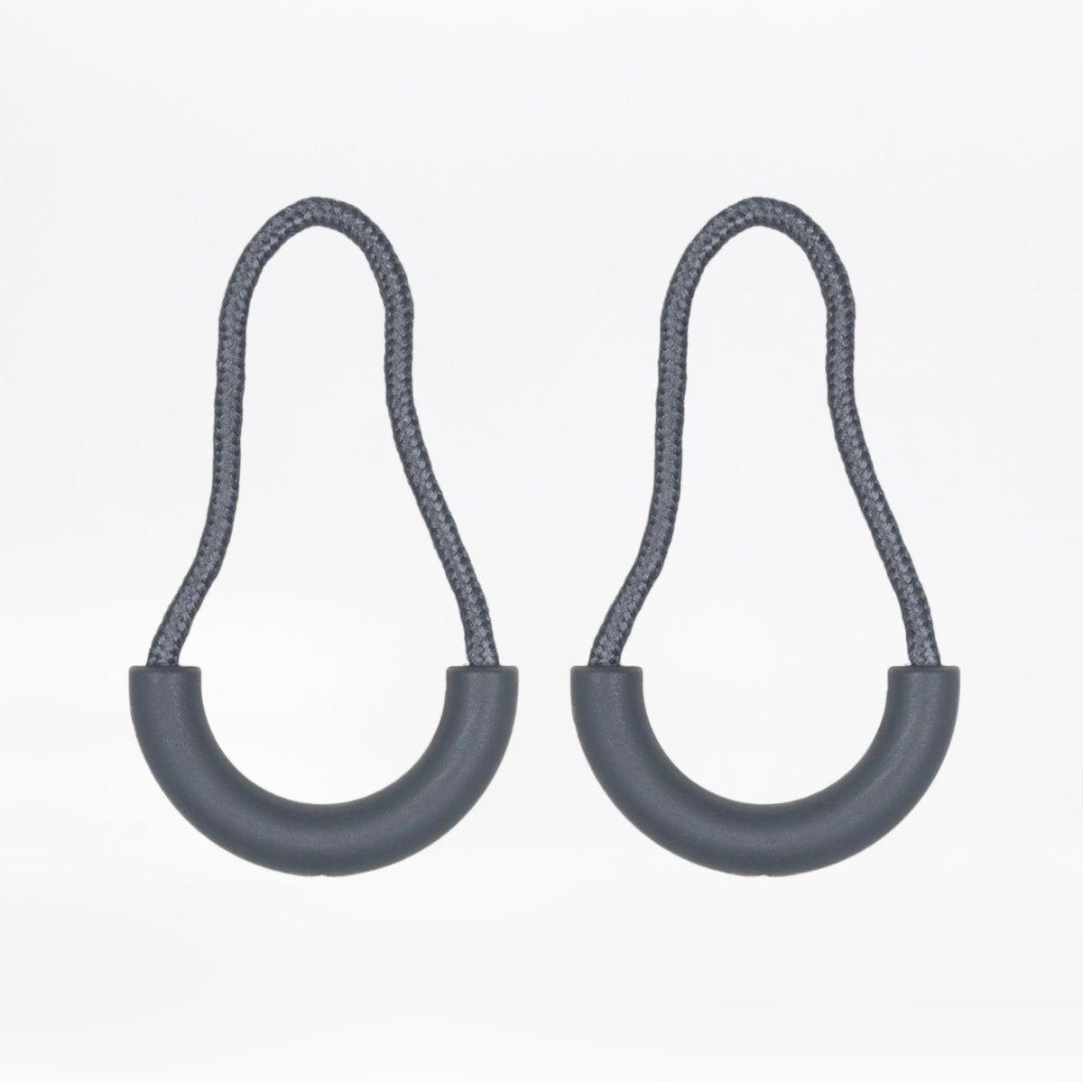Charcoal BILLY Loop Zipper Pull