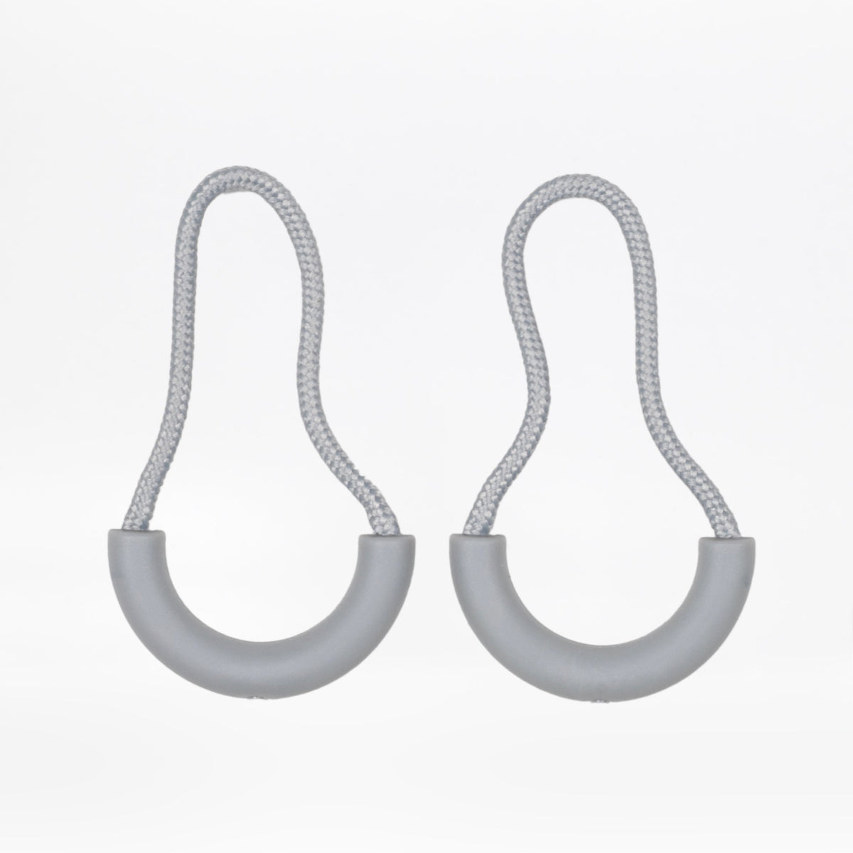 Light Grey BILLY Loop Zipper Pull