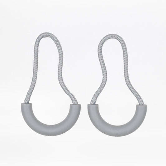Light Grey BILLY Loop Zipper Pull