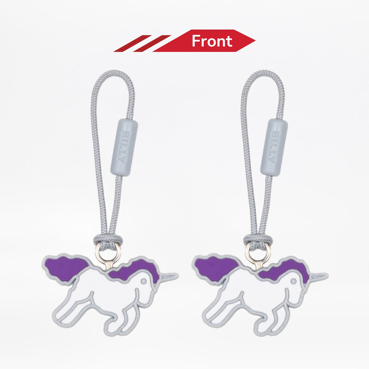 Unicorn BILLY Fashion Zipper Pull