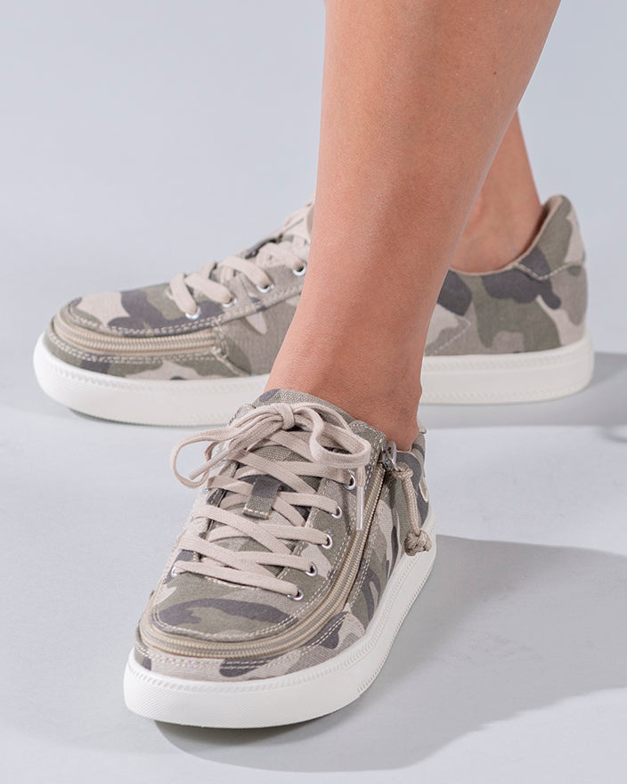 FINAL SALE - Women's Natural Camo BILLY Classic Lace Lows
