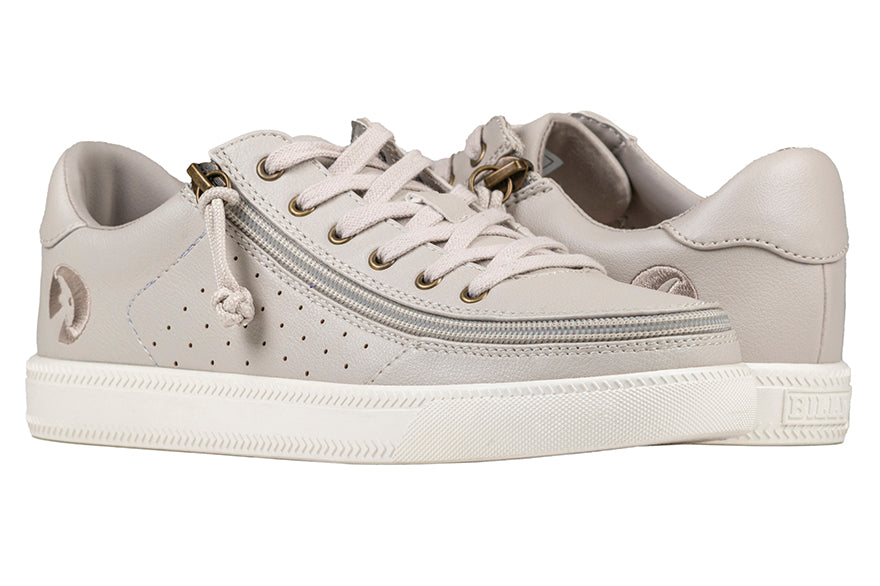 FINAL SALE - Women's Dove Grey BILLY Low Sneakers