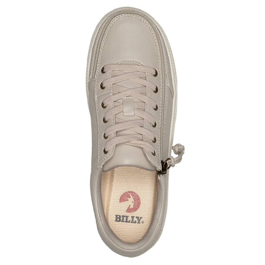 FINAL SALE - Women's Dove Grey BILLY Low Sneakers