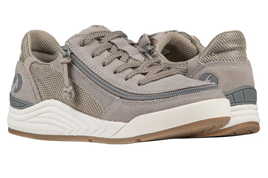 FINAL SALE - Women's Charcoal Suede/Mesh BILLY Comfort Classic Lows