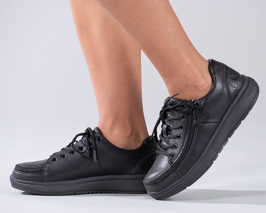 Women's Black To The Floor BILLY Work Comfort Lows
