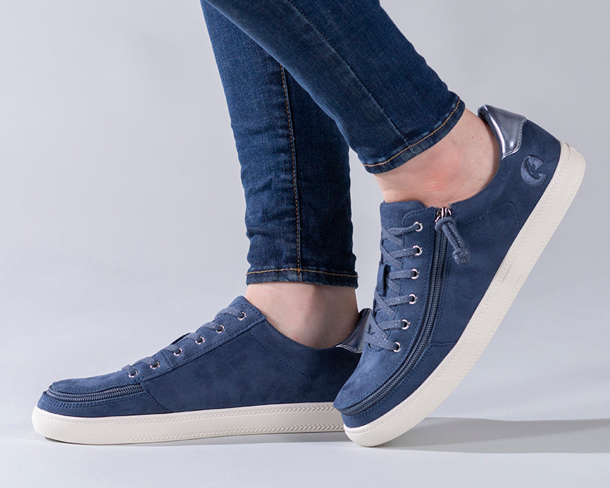 FINAL SALE - Women's Steel Blue BILLY Classic Lace Lows