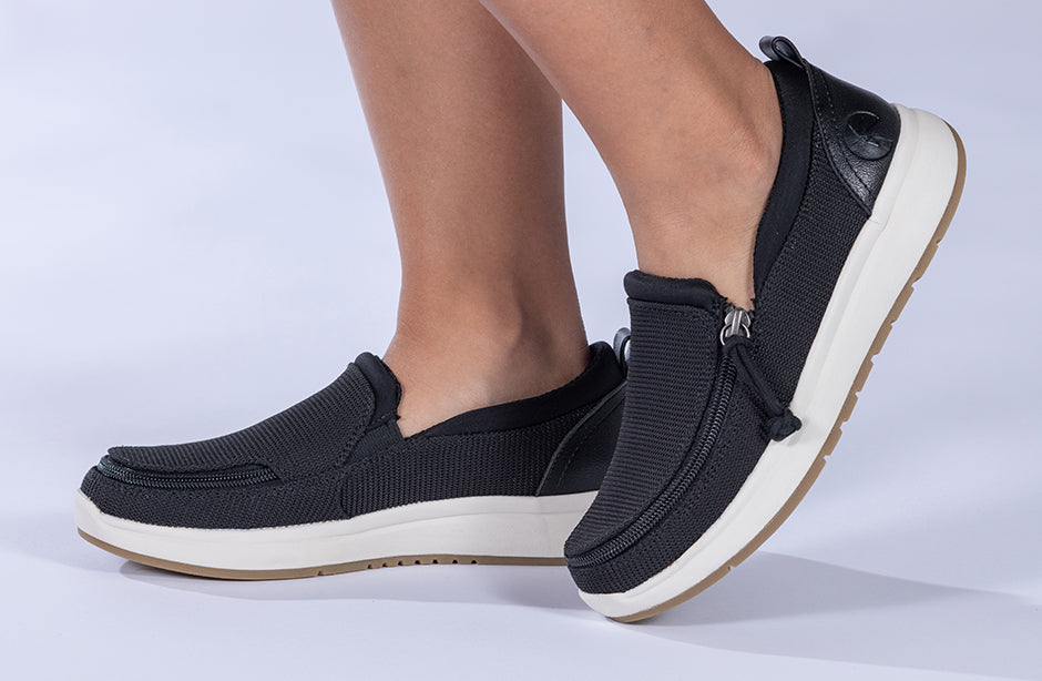 FINAL SALE - Women's Black BILLY Comfort Mocs