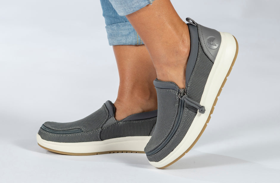 FINAL SALE - Women's Charcoal BILLY Comfort Mocs