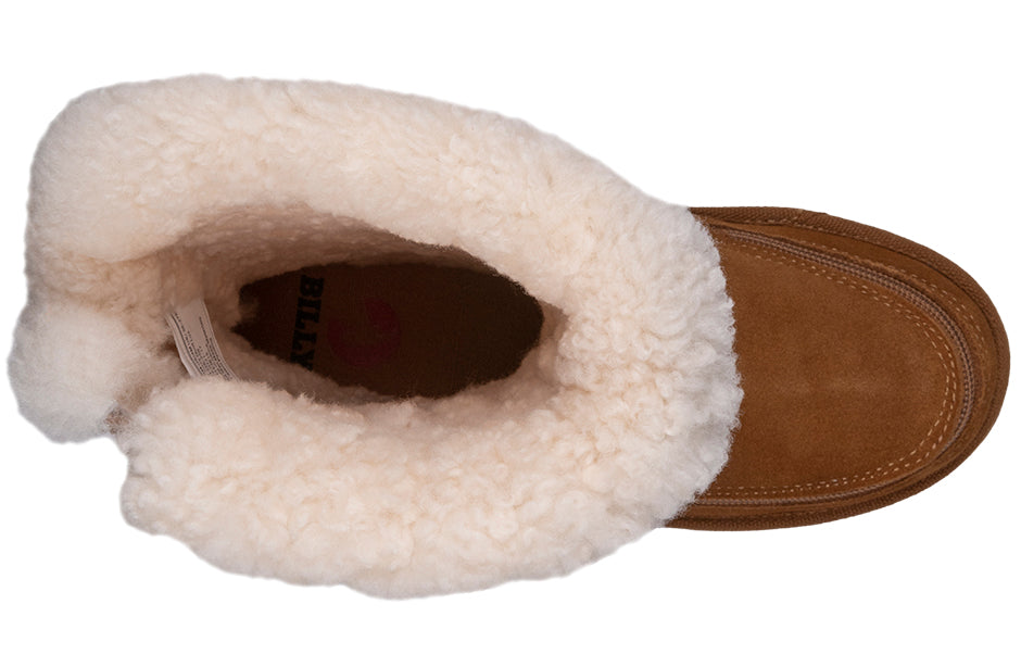 FINAL SALE - Women's Chestnut BILLY Cozy Quilt Lux Boots