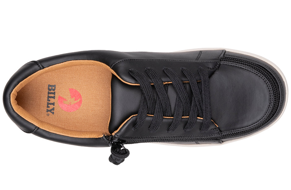 FINAL SALE - Women's Black BILLY Sneaker Low Tops