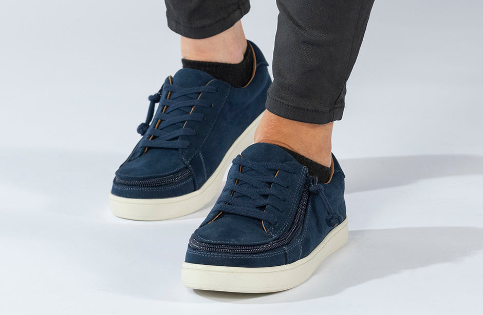 FINAL SALE - Women's Navy BILLY Sneaker Low Tops