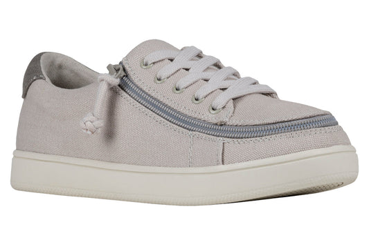 FINAL SALE - Women's Light Grey BILLY Sneaker Low Tops