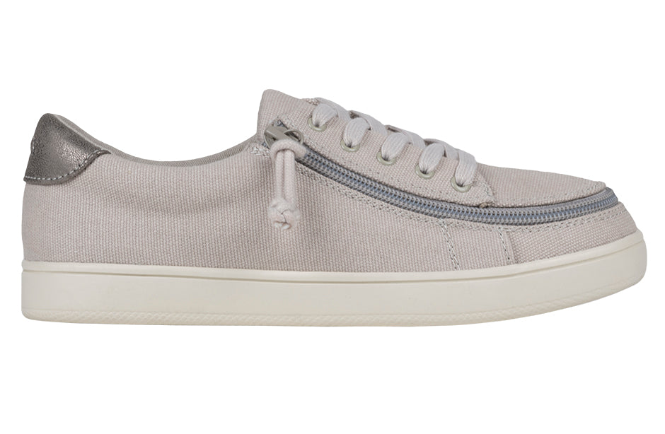 FINAL SALE - Women's Light Grey BILLY Sneaker Low Tops