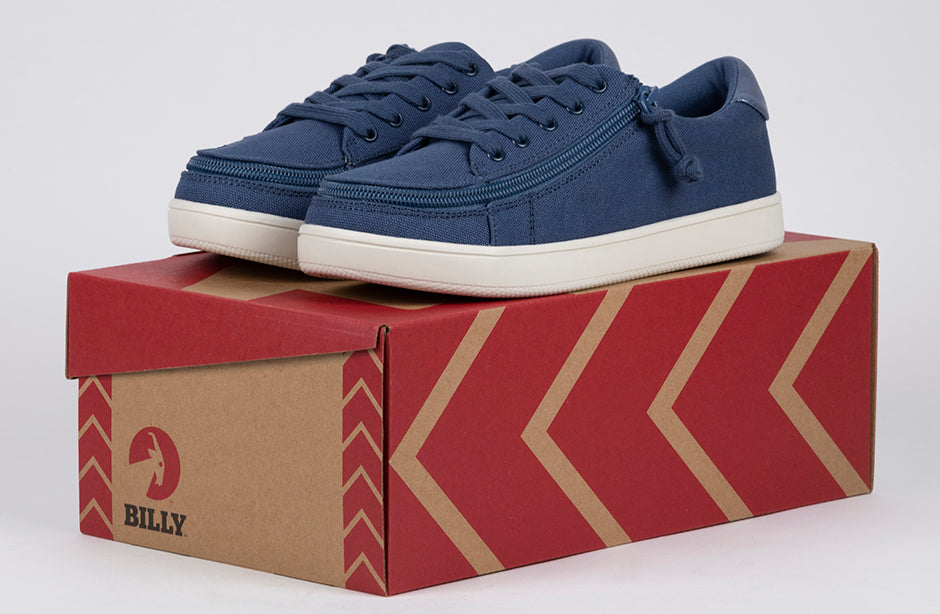FINAL SALE - Women's Beach Blue BILLY Sneaker Low Tops