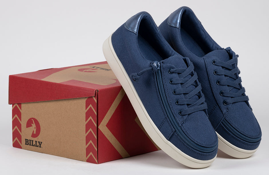 FINAL SALE - Women's Beach Blue BILLY Sneaker Low Tops