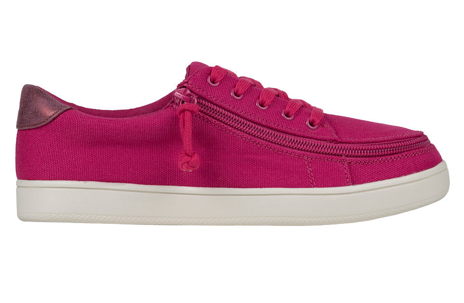 FINAL SALE - Women's Orchid Flower BILLY Sneaker Low Tops