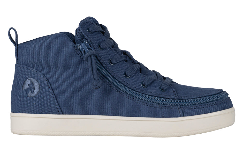 FINAL SALE - Women's Beach Blue BILLY Sneaker Lace Mid Tops