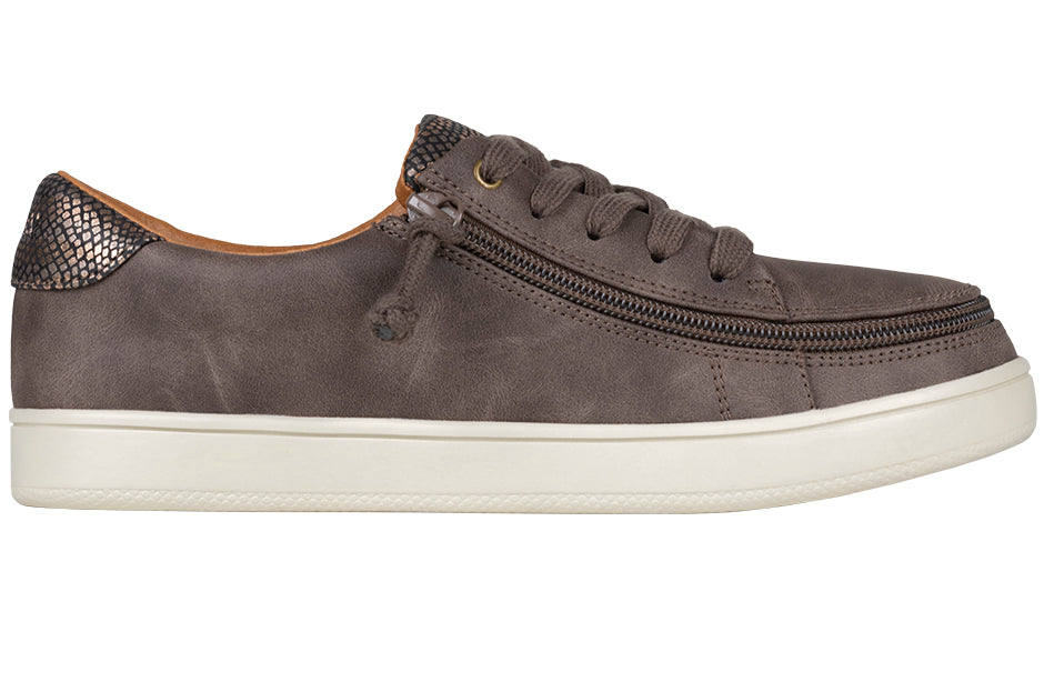 FINAL SALE - Women's Espresso BILLY Sneaker Low Tops