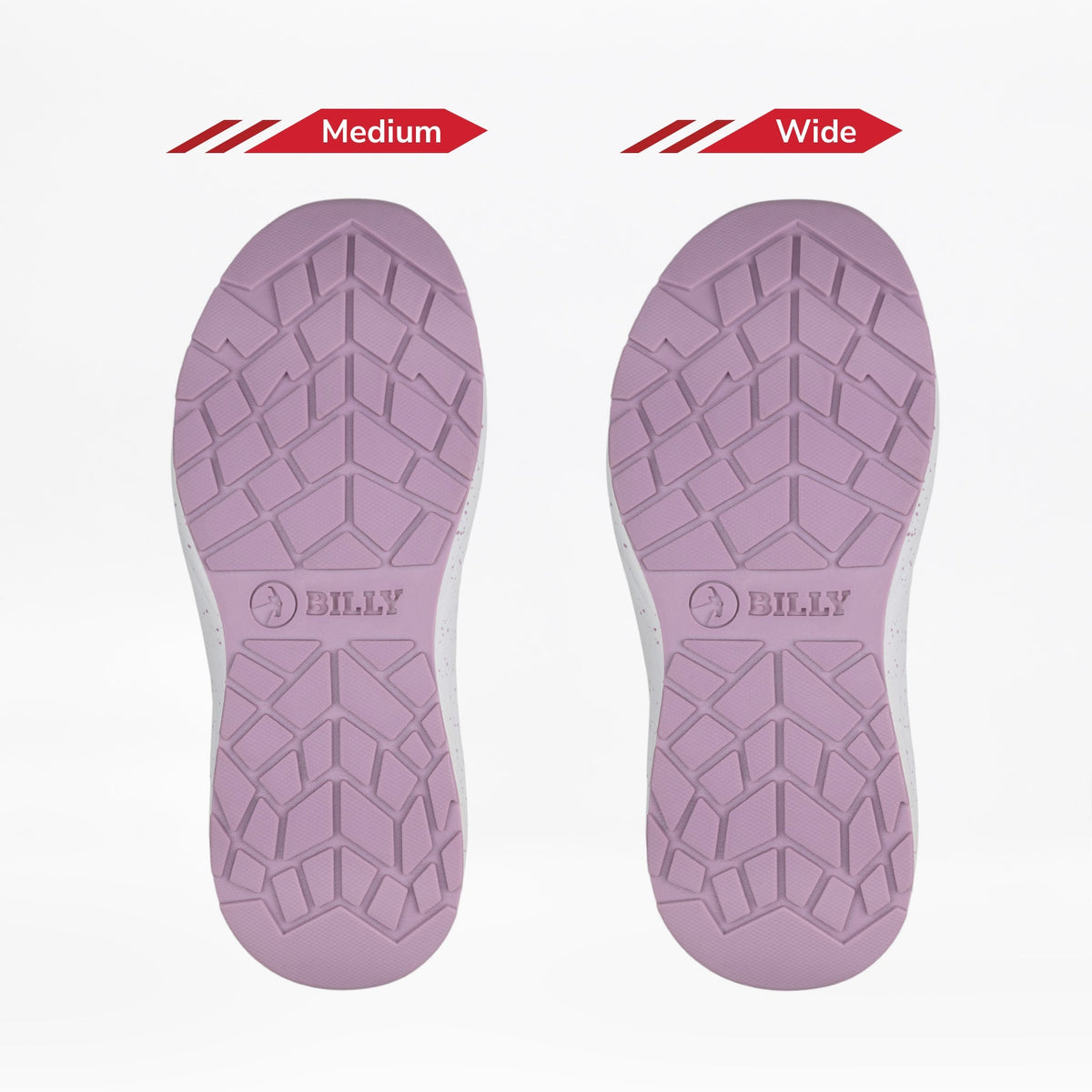 Women's Mauve/White/Plum BILLY Sport Inclusion DZ1