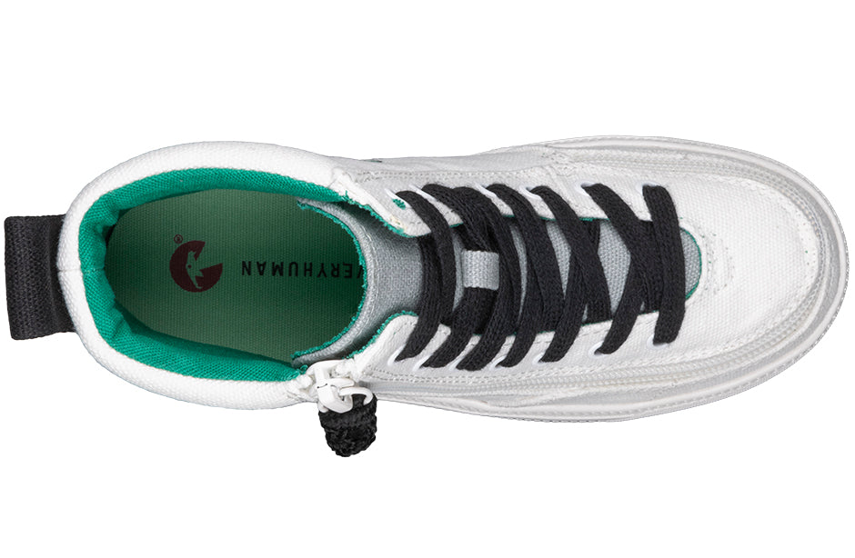 UNI Love White Multi BILLY Classic Lace High Tops