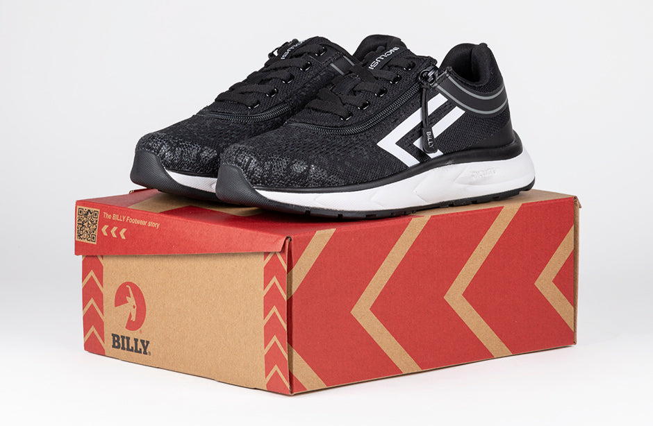 Black/White BILLY Sport Inclusion Too Athletic Sneakers