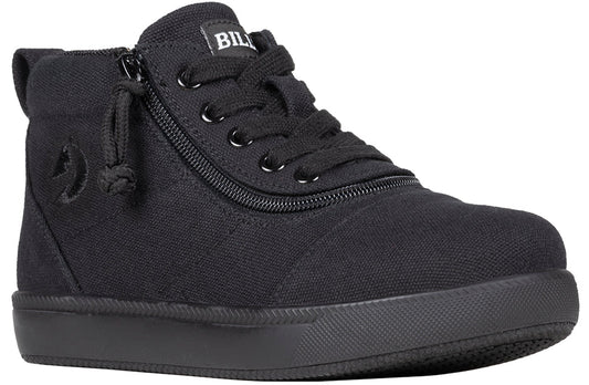 Black To The Floor BILLY D|R II Short Wrap High Tops