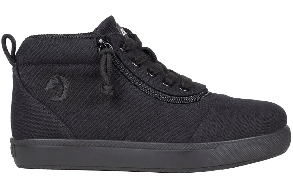 Black To The Floor BILLY D|R II Short Wrap High Tops