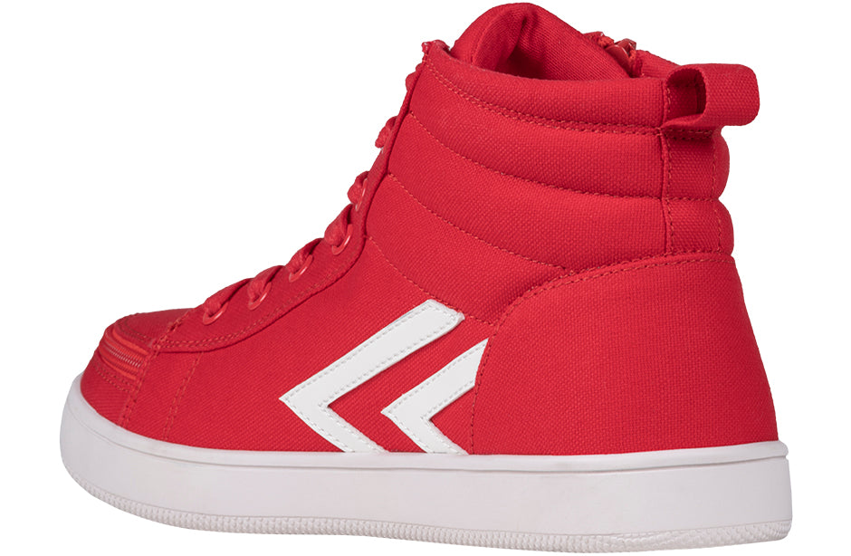 Men's Red/White BILLY CS Sneaker High Tops