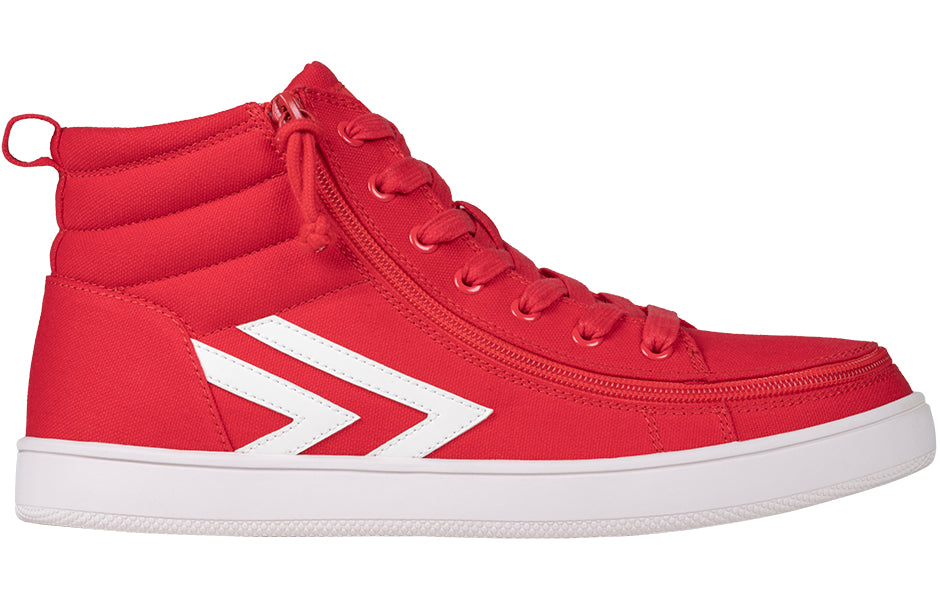 Men's Red/White BILLY CS Sneaker High Tops