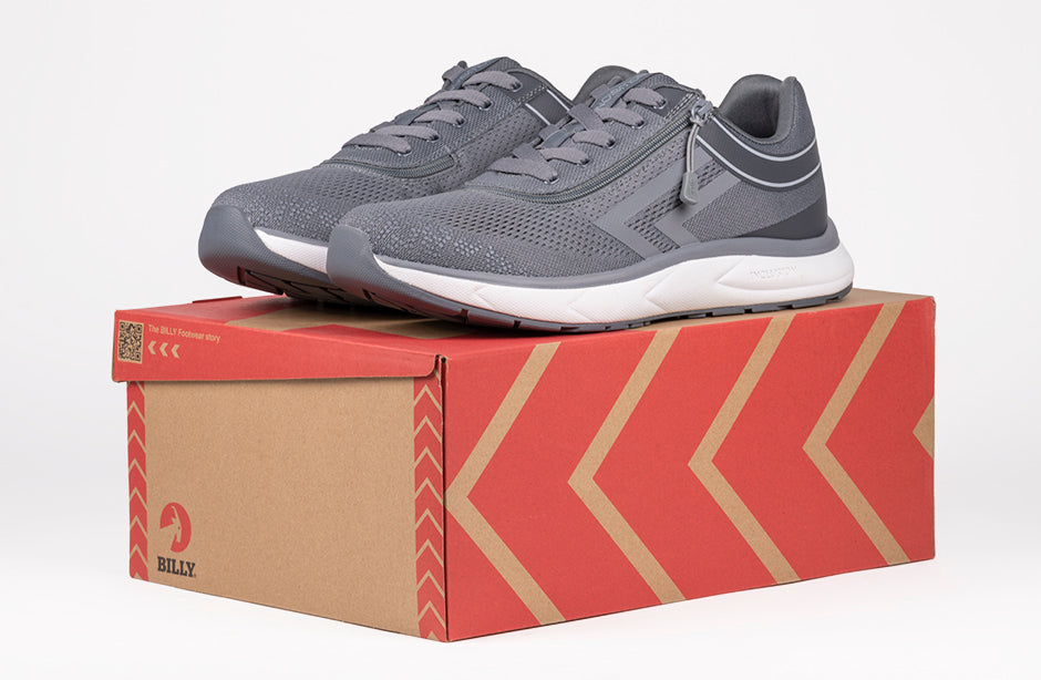Men's Charcoal BILLY Sport Inclusion Too Athletic Sneakers