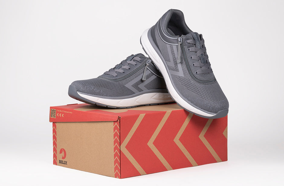 Men's Charcoal BILLY Sport Inclusion Too Athletic Sneakers