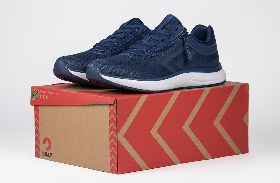 Men's Navy BILLY Sport Inclusion Too Athletic Sneakers