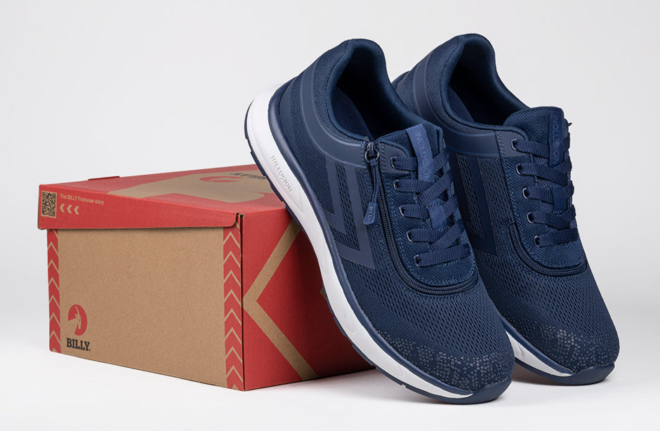 Men's Navy BILLY Sport Inclusion Too Athletic Sneakers